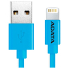 Дата кабель USB 2.0 AM to Lightning 1.0m MFI Blue ADATA (AMFIPL-100CM-CBL) зображення 2