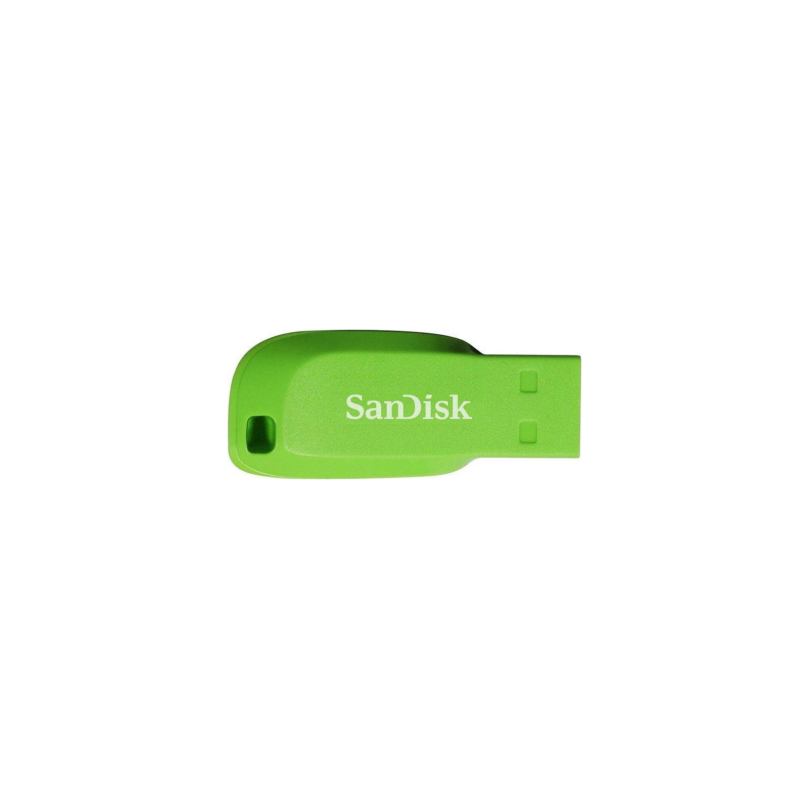 USB флеш накопитель SanDisk 16GB Cruzer Blade Green USB 2.0 (SDCZ50C-016G-B35GE)