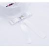 Кофта дитяча Matilda зі стійкою і мереживом на поличці (8658-140-white) зображення 5