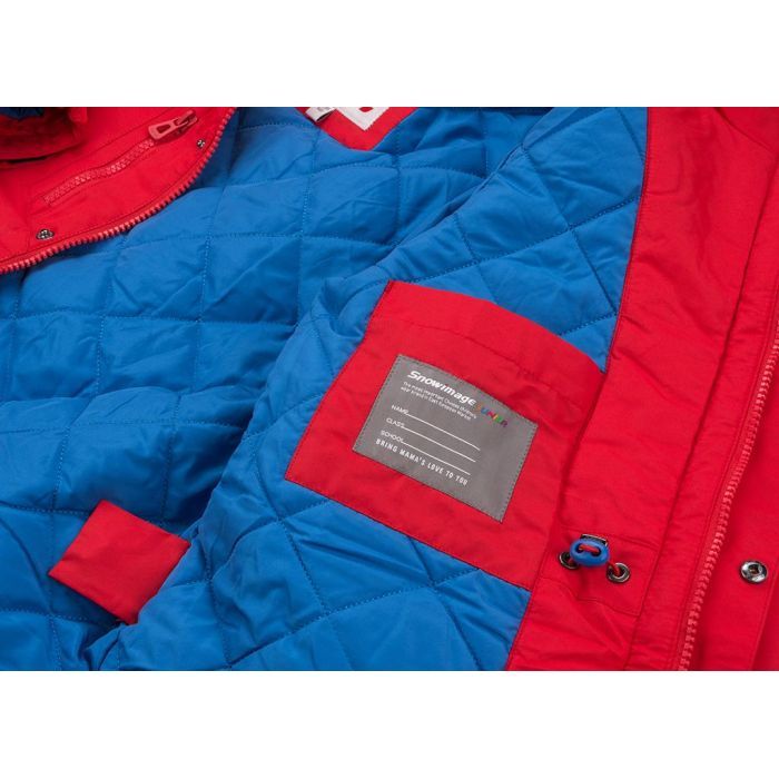 Куртка детская Snowimage парка с капюшоном (SICMY-P402-158B-red) изображение 6