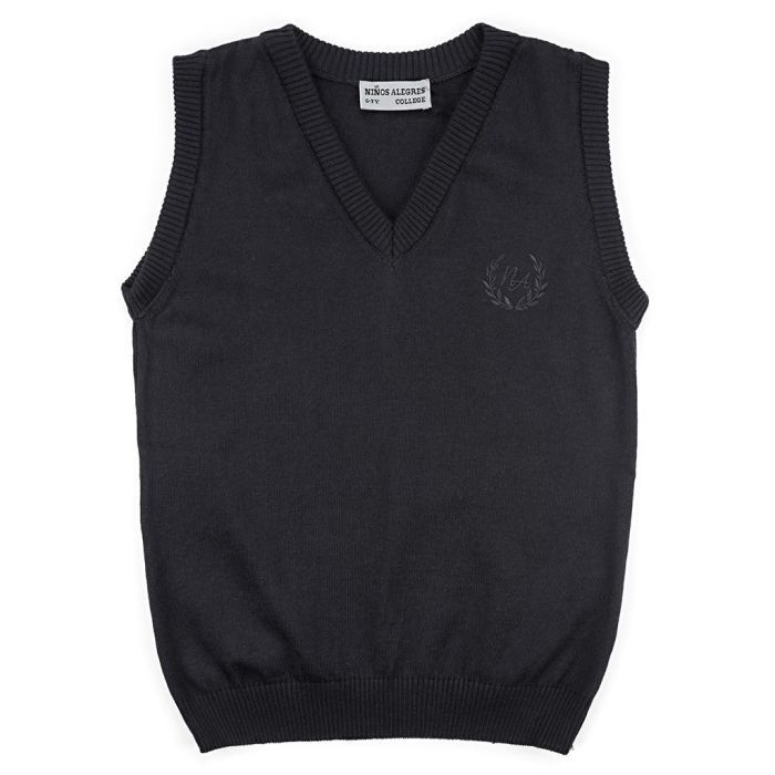 Жилет детский Na вязаный (12-2064-164B-black)