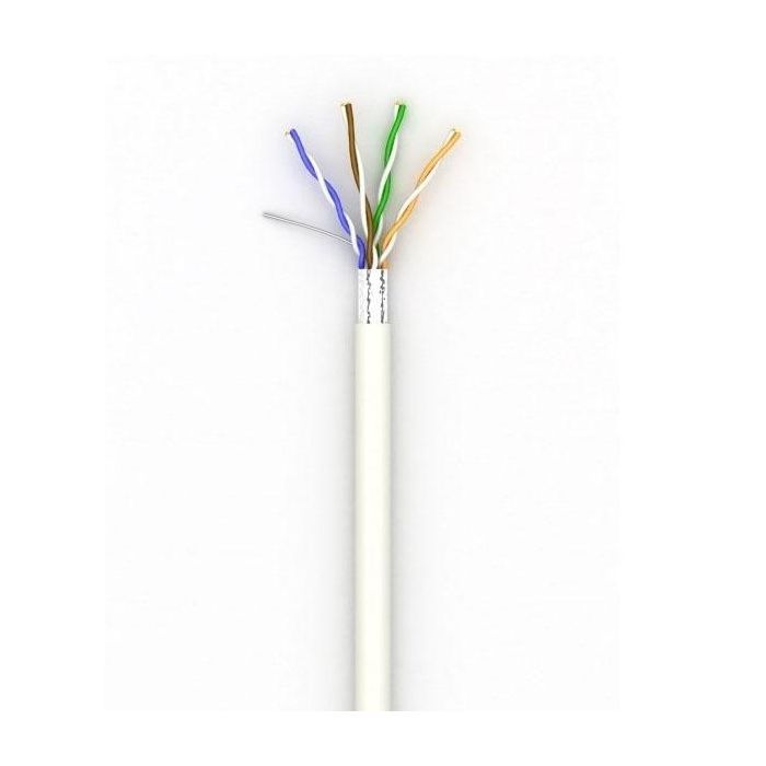Кабель мережевий OK-Net FTP cat.6 LSOH (F/UTP-cat.6 LSOH) (КПВонг-HFЭ-ВП (250) 4*2*0,57) зображення 2