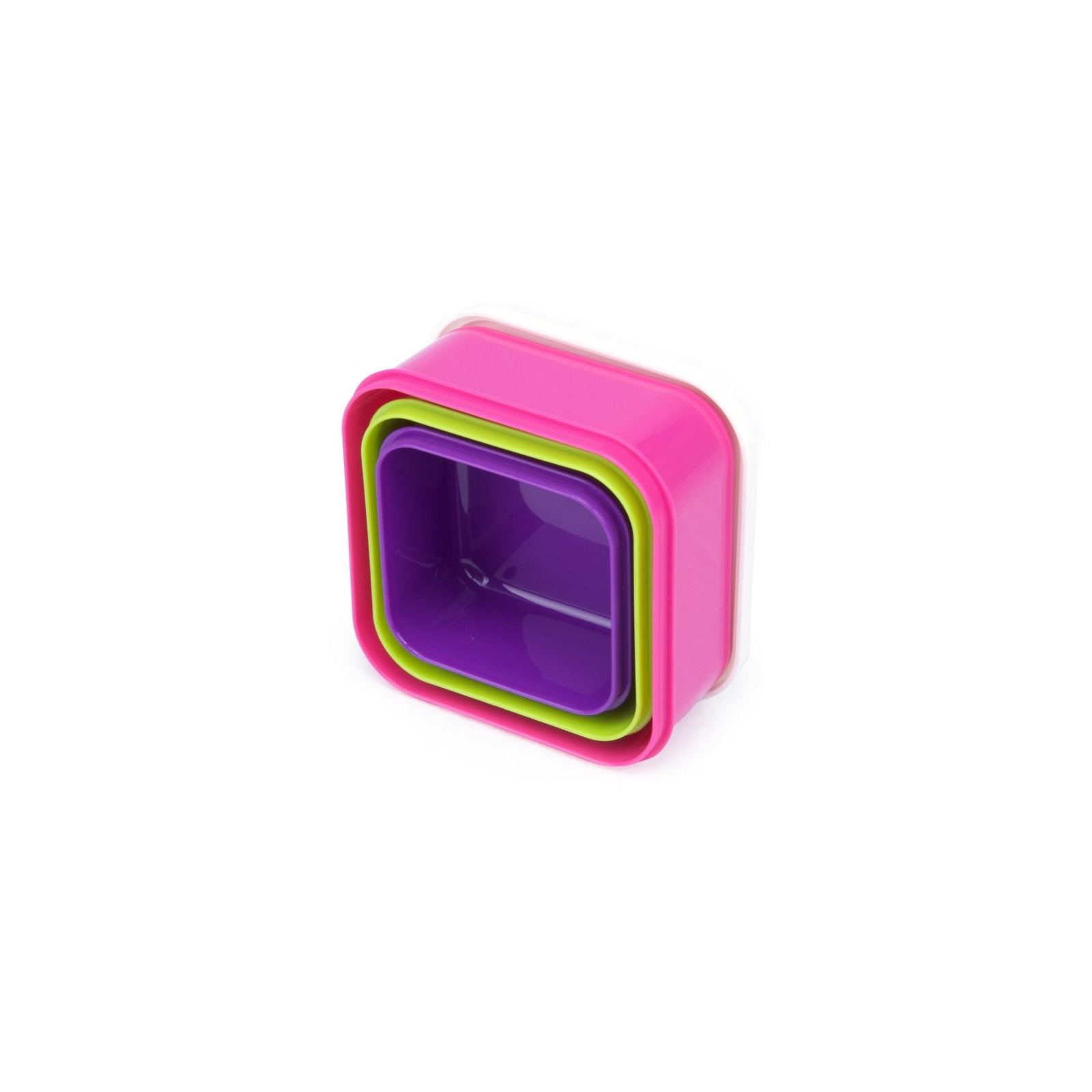 Контейнер для зберігання продуктів Trunki Набор (малиновый, салатовый, фиолетовый) (0300-GB01) зображення 4