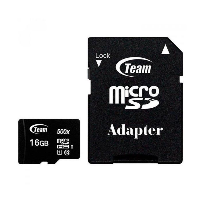 Карта пам'яті Team 16GB microSD class 10 UHS-I (TUSDH16GCL10U03)