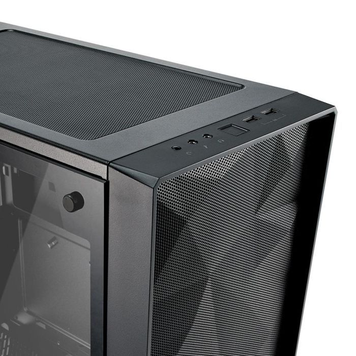 Корпус для ПК Fractal Design Meshify C (FD-CA-MESH-C-BKO-TGL) изображение 7