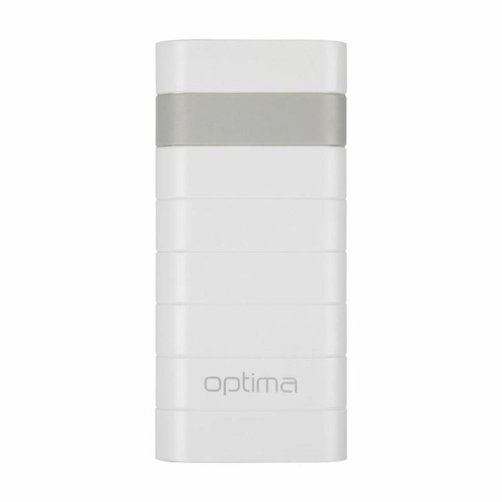 Батарея універсальна Optima OP-12 Promo Series 12000mAh White (63178) зображення 3
