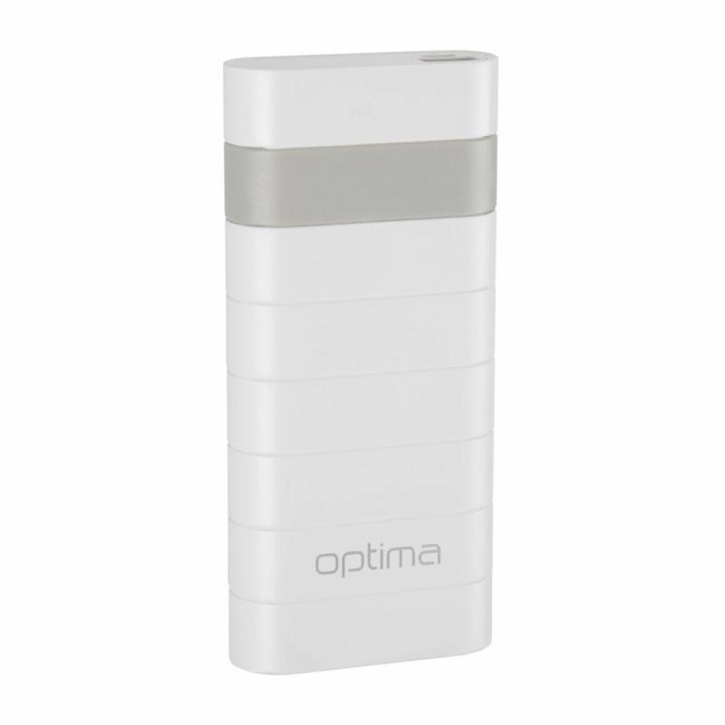 Батарея універсальна Optima OP-12 Promo Series 12000mAh White (63178)