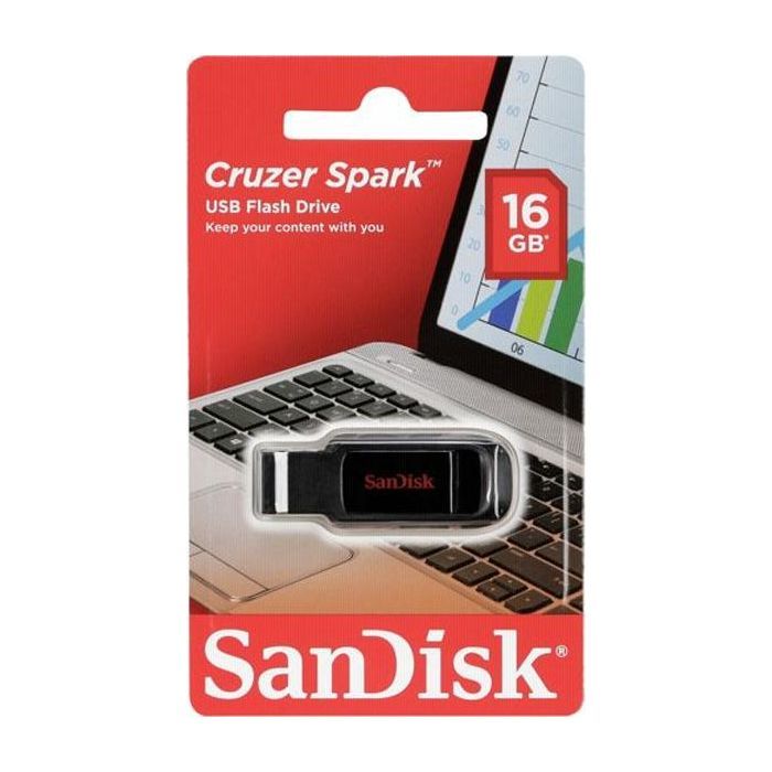 USB флеш накопитель SanDisk 16GB Cruzer Spark USB 2.0 (SDCZ61-016G-G35) изображение 7