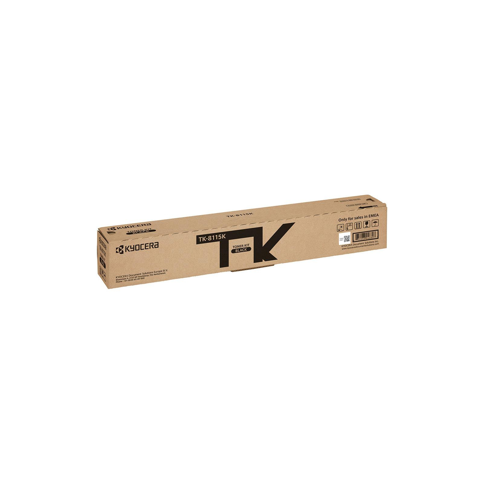 Тонер-картридж Kyocera TK-8115K Black 12K (1T02P30NL0) зображення 2