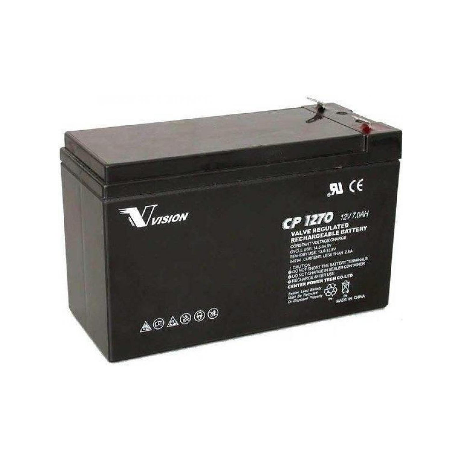 Батарея до ДБЖ Vision CP 12V 7Ah (CP1270A)