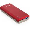 Батарея універсальна Vinga 10000 mAh soft touch red (BTPB3810QCROR) зображення 2