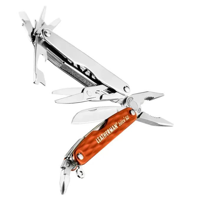 Мультитул Leatherman Juice S2- CINNABAR ORANGE, картонная коробка (831941) изображение 10