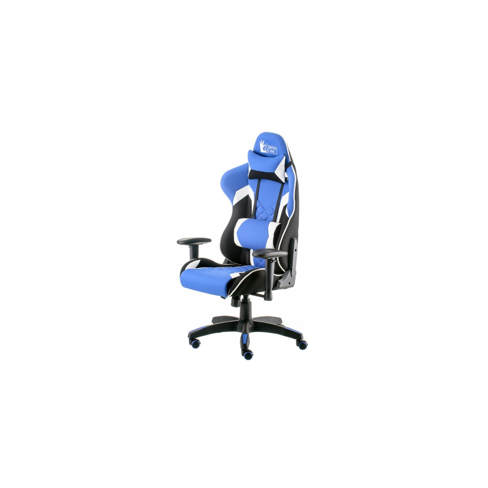 Крісло ігрове Special4You ExtremeRace 3 black/blue (000003625)