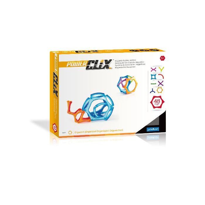 Конструктор Guidecraft PowerClix Organics 48 деталей2139 (G9431) изображение 6