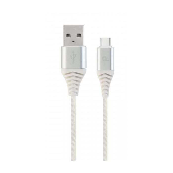 Дата кабель USB 2.0 AM to Type-C 1.0m Cablexpert (CC-USB2B-AMCM-1M-BW2)