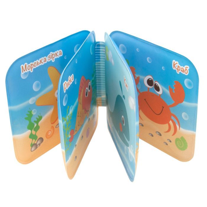 Іграшка для ванної Baby Team Іграшка-книжка (8740) зображення 6