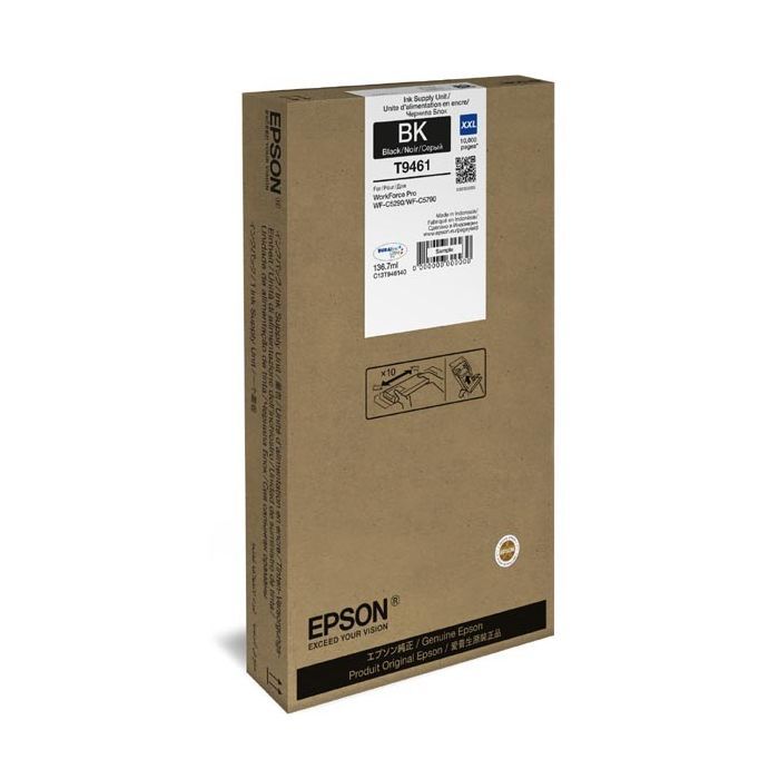 Картридж Epson WF-C5290/C5790 black XXL 10K (C13T946140)