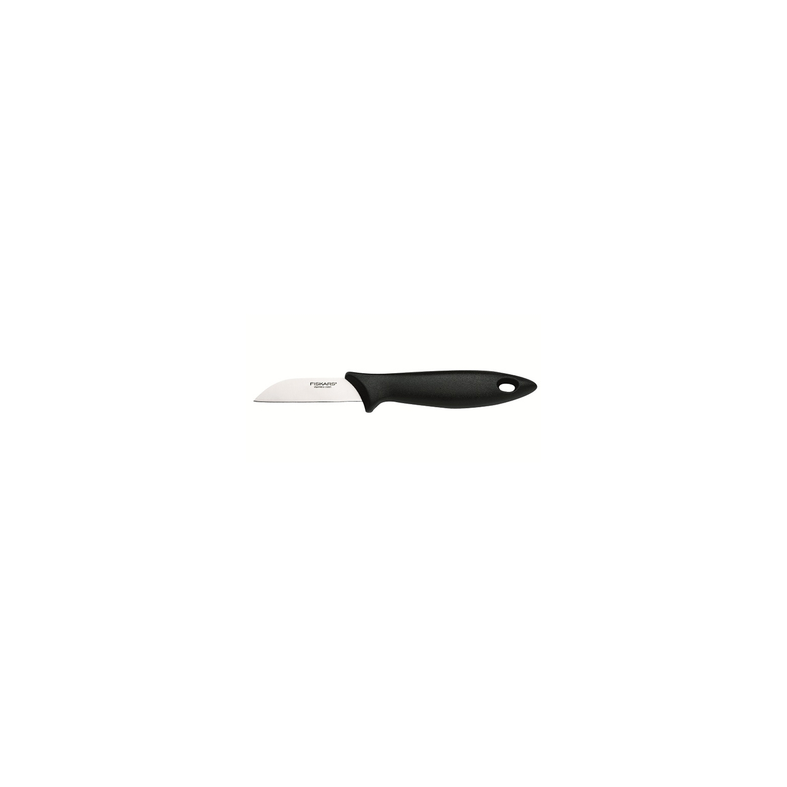 Кухонный нож Fiskars Essential для овощей 7 см Black (1023780)