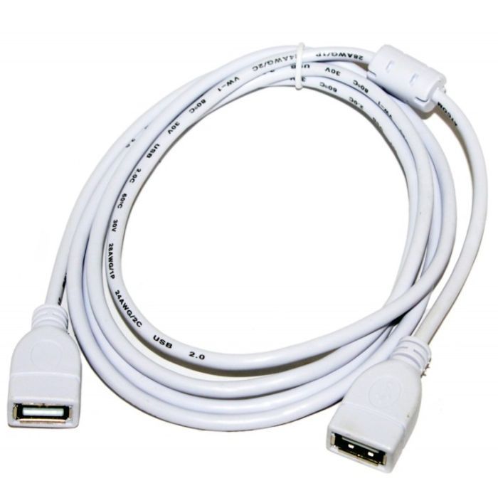 Дата кабель USB 2.0 AF/AF 1.8m Atcom (15647) изображение 2