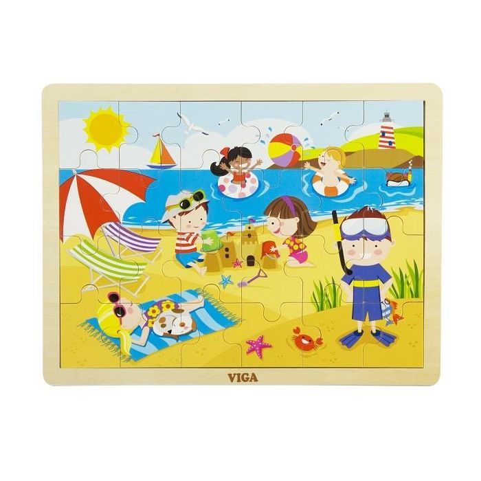 Пазл Viga Toys Времена года. Лето (51270)