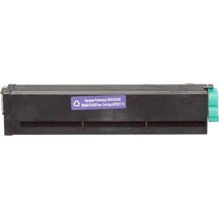 Тонер-картридж AHK OKI B410/430/440, 43979211/43979202 Black (3203420) изображение 3