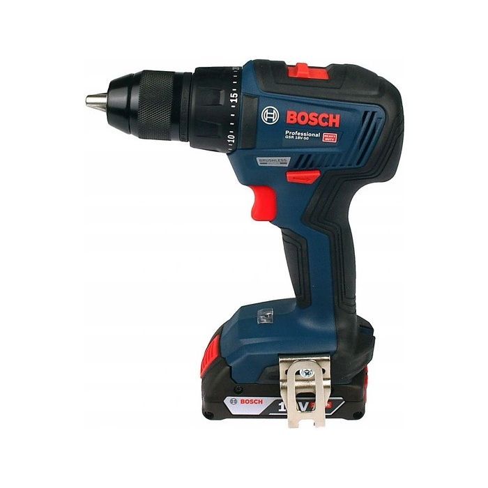 Шуруповерт Bosch GSR 18V-50 (0.601.9H5.000) изображение 6