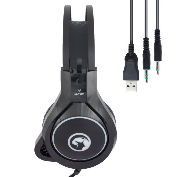 Наушники Marvo HG8901 Multi-LED Black (HG8901) изображение 7