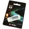 USB флеш накопитель Hi-Rali 32GB Shuttle Series Silver USB 2.0 (HI-32GBSHSL)