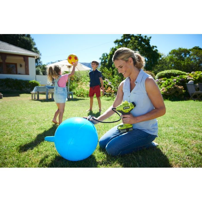 Автомобільний компресор Ryobi ONE+ R18PI-0 (без АКБ і ЗП) (5133003931) зображення 6