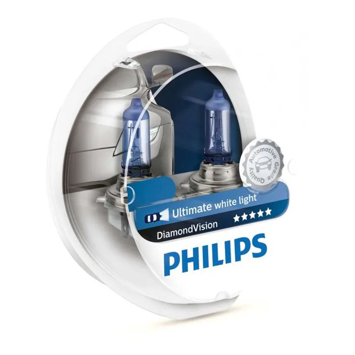 Автолампа Philips галогенова 55W (12362 DV S2) изображение 2
