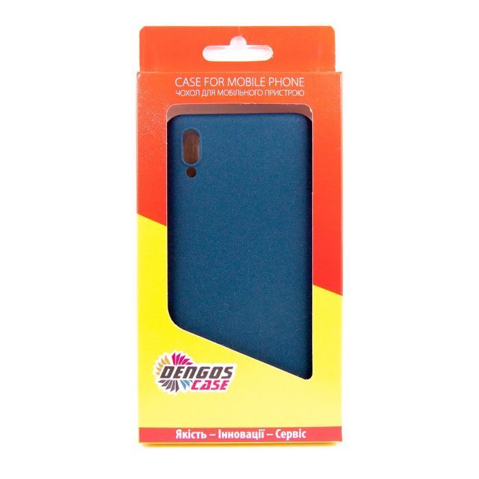 Чехол для мобильного телефона Dengos Carbon Vivo Y1s, blue (DG-TPU-CRBN-110) изображение 4