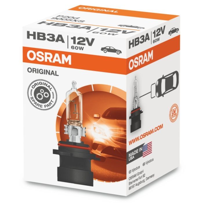 Автолампа Osram галогенова 60W (OS 9005 XS) зображення 2