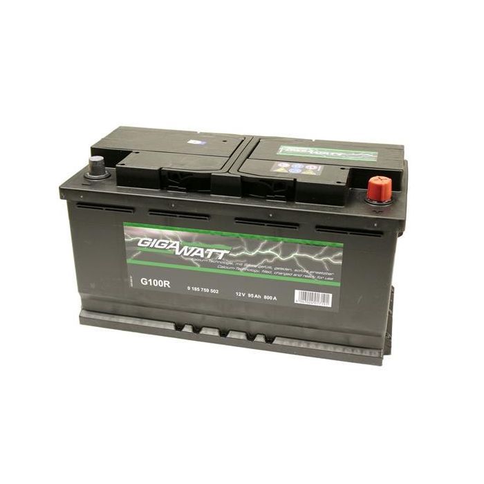 Аккумулятор автомобильный GigaWatt 95А (0185759502) изображение 2