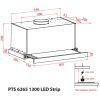 Витяжка кухонна Weilor PTS 6265 BL 1300 LED Strip зображення 12