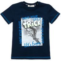 Футболка детская Breeze "TRICK" (15692-128B-blue)
