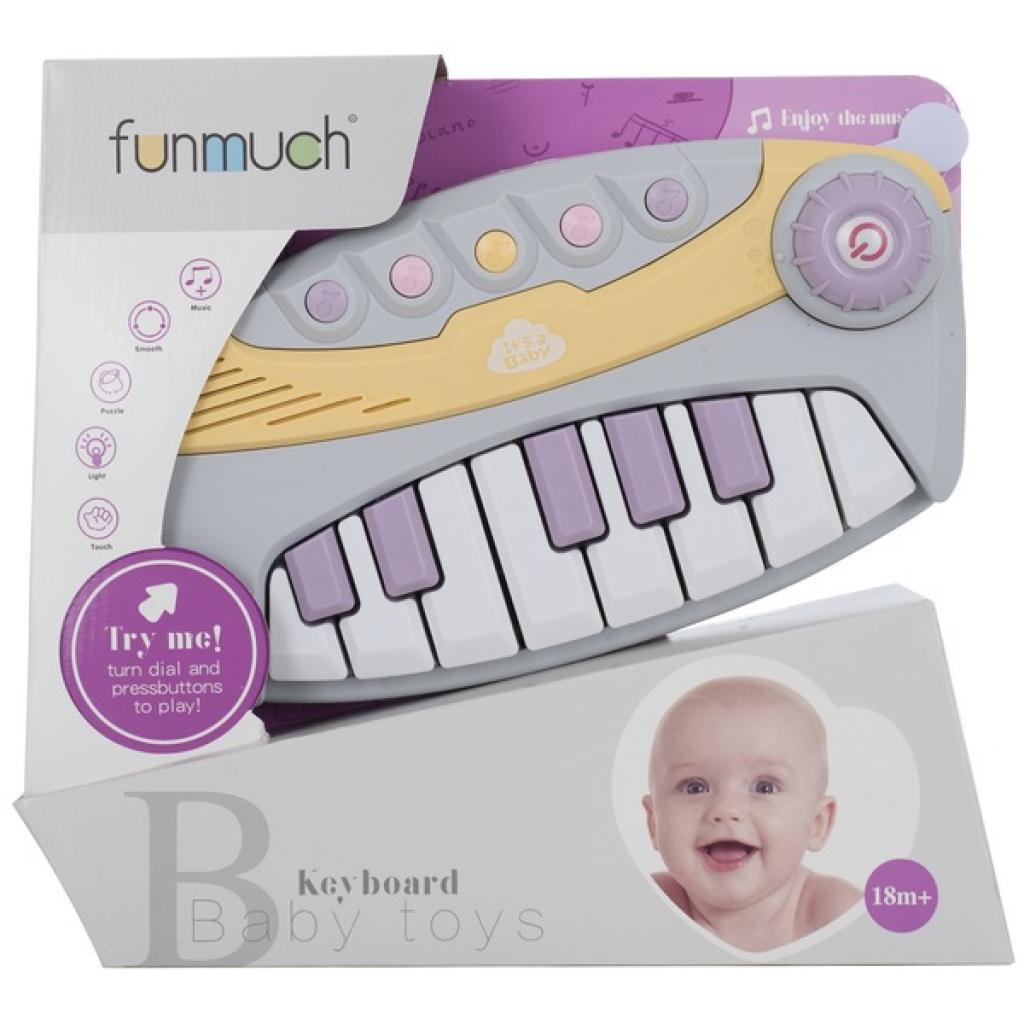 Розвиваюча іграшка Funmuch Піаніно зі світловими ефектами (FM777-3) зображення 2
