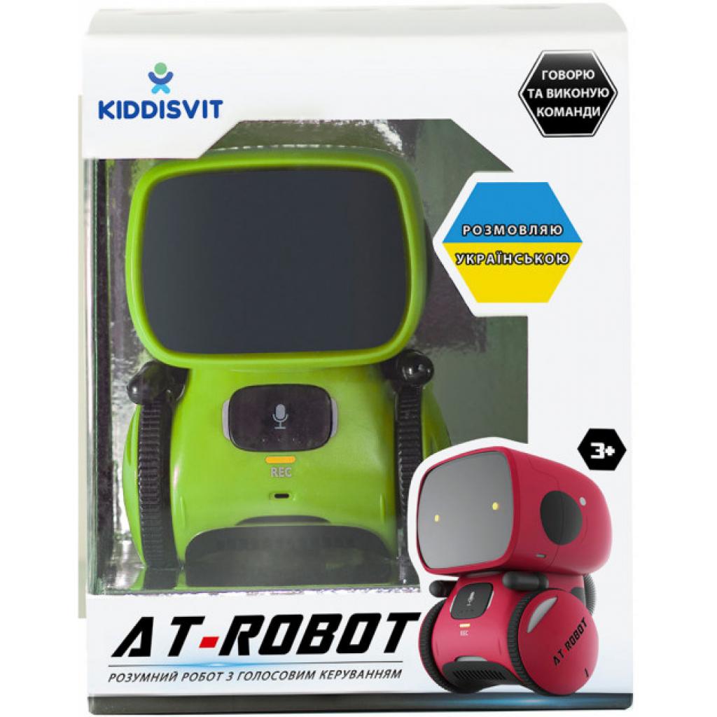 Интерактивная игрушка AT-Robot робот с голосовым управлением желтый,укр (AT001-03-UKR) изображение 3