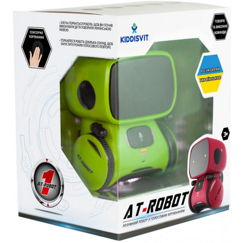 Інтерактивна іграшка AT-Robot робот з голосовим управл.зелений, укр (AT001-02-UKR) зображення 4