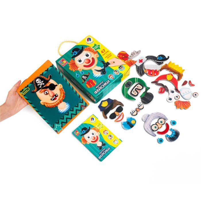 Настольная игра Vladi Toys Фейсики укр (VT3702-15) изображение 2