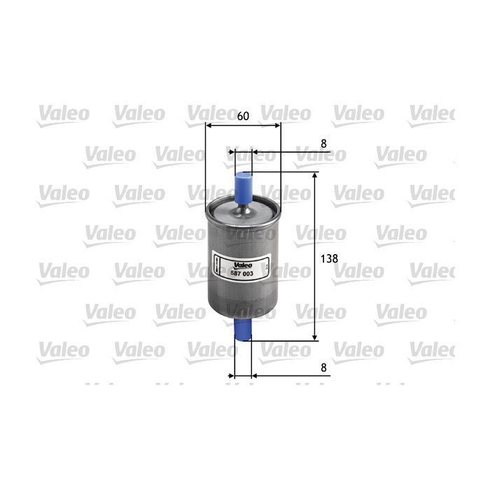Фільтр паливний Valeo 587003