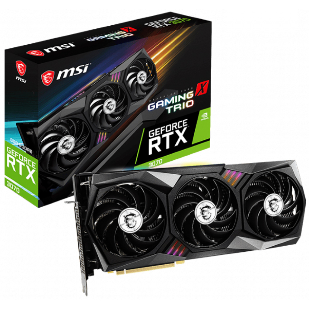 Відеокарта MSI GeForce RTX3070 Ti 8Gb GAMING X TRIO (RTX 3070 Ti GAMING X TRIO 8G)