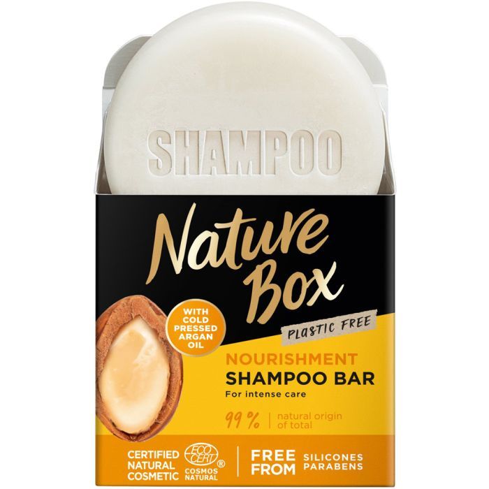 Твердый шампунь Nature Box Для питания волос с Аргановым маслом 85 г (90443718)