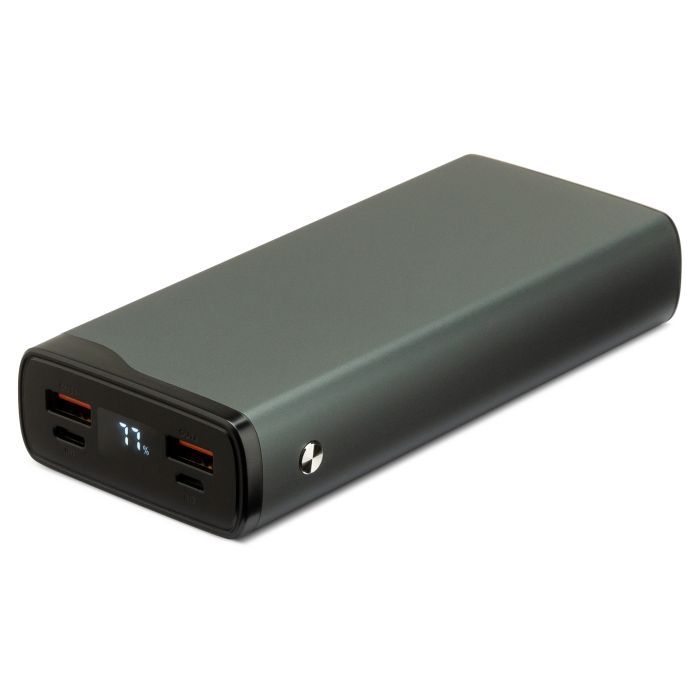Батарея универсальная Vinga 20000 mAh QC3.0+PD 3 ports LCD metal (VPB2QPALD) изображение 2