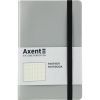 Книга записная Axent Partner Soft 125х195 мм в точку 96 листов Серебристая (8312-34-A)
