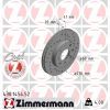 Тормозной диск ZIMMERMANN 430.1454.52