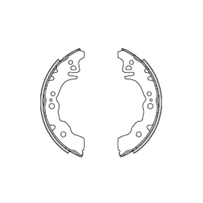 Гальмівні колодки REMSA 4230.00
