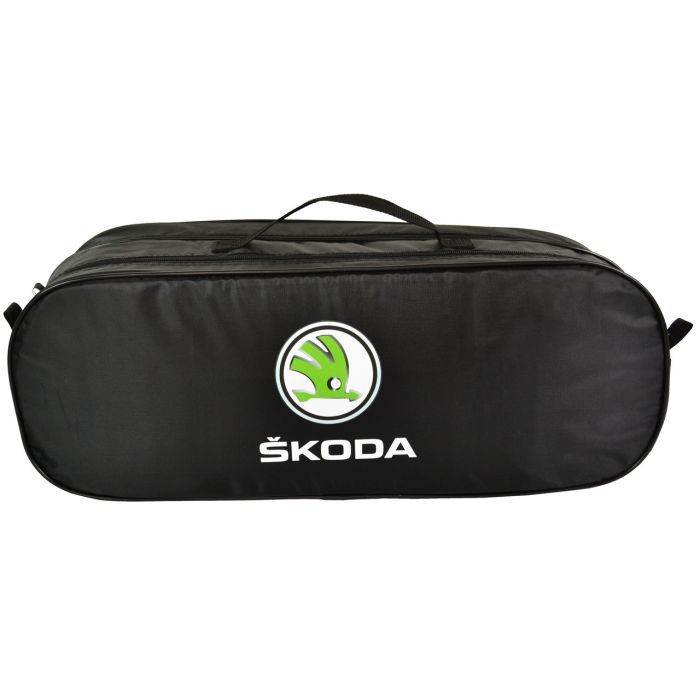 Сумка-органайзер Poputchik в багажник Skoda черная (03-108-2Д) изображение 5