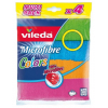 Серветки для прибирання Vileda Microfibre Color 4 шт. (4023103192577)