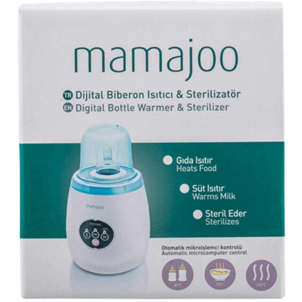 Стерилизатор Mamajoo цифровой паровой/подогреватель для бутылочек (8697767121721) изображение 5