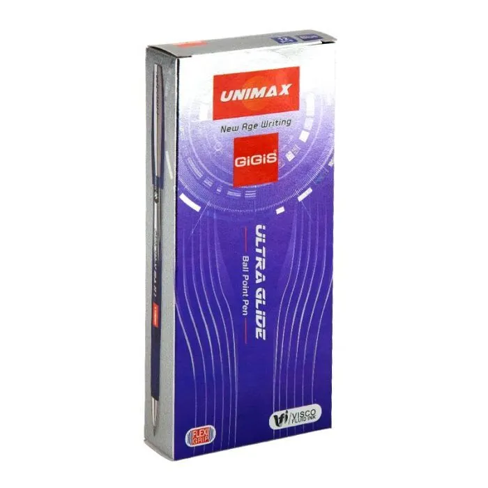Ручка кулькова Unimax Ultraglide, синя (UX-114-02) зображення 3